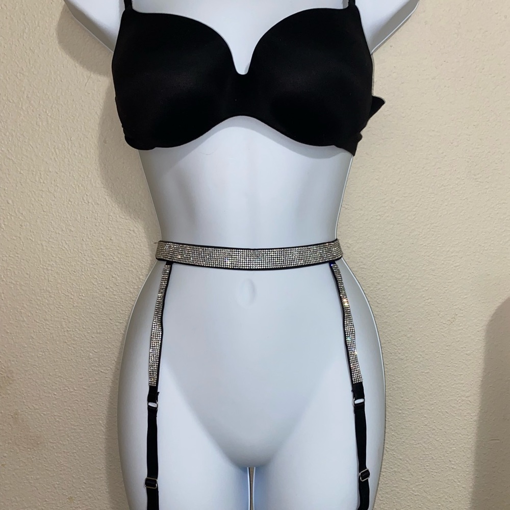 VS Shine Strap Garter Belt- AVAILABLE UNTIL 5/10